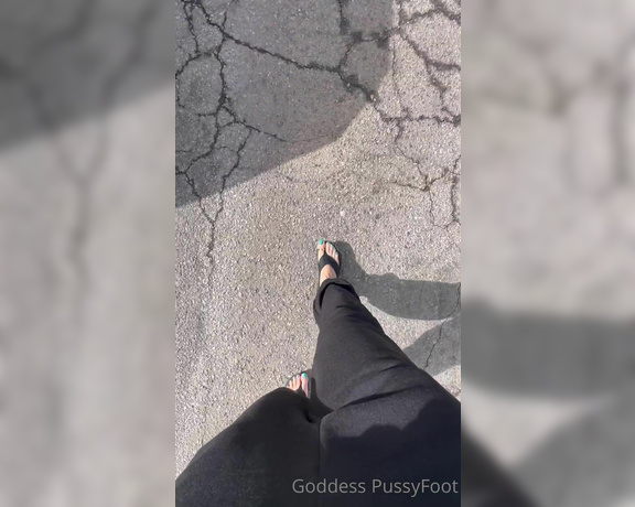 Goddess PussyFoot aka U186296307 OnlyFans - Follow my feet as I pick up a friends birthday cake and go to her birthday brunch 1