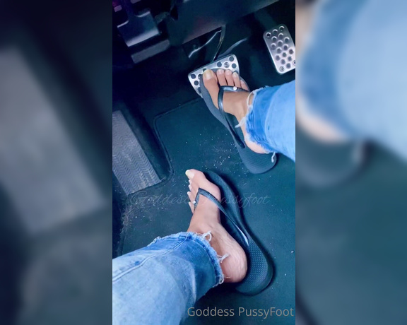 Goddess PussyFoot aka U186296307 OnlyFans - My gorgeous natural nails pumping these car pedals so good Makes you pump your stick shift