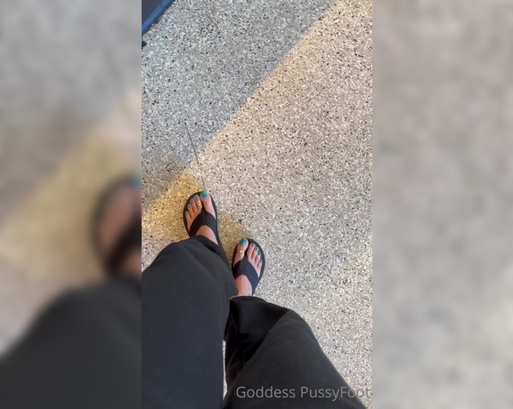 Goddess PussyFoot aka U186296307 OnlyFans - Follow my feet as I pick up a friends birthday cake and go to her birthday brunch 2
