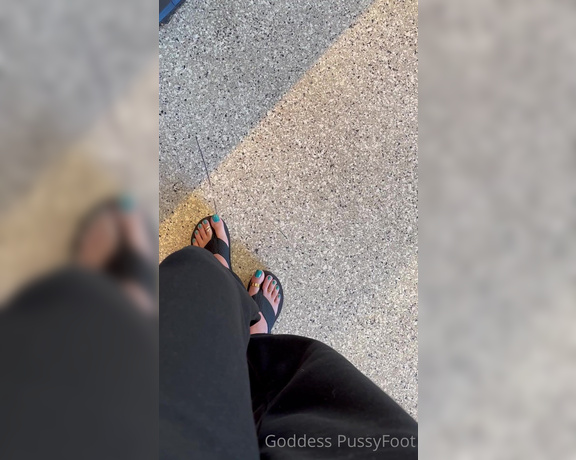 Goddess PussyFoot aka U186296307 OnlyFans - Follow my feet as I pick up a friends birthday cake and go to her birthday brunch 2