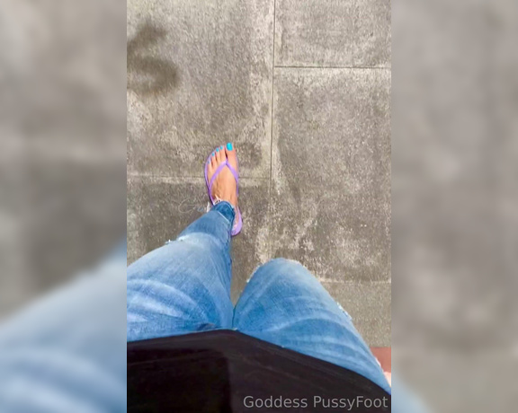 Goddess PussyFoot aka U186296307 OnlyFans - I went shopping with the fam today and then enjoyed the afternoon leisurely on a swing and spectacul