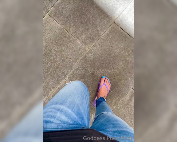 Goddess PussyFoot aka U186296307 OnlyFans - I went shopping with the fam today and then enjoyed the afternoon leisurely on a swing and spectacul