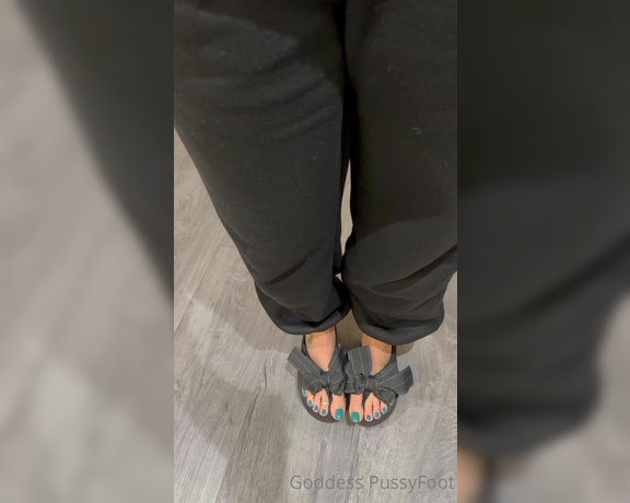 Goddess PussyFoot aka U186296307 OnlyFans - Flip flop slapping makes you SO WEAK 1