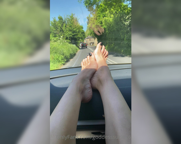 Goddess Suzie aka Goddesssuzie26 OnlyFans - Dash cam! 1