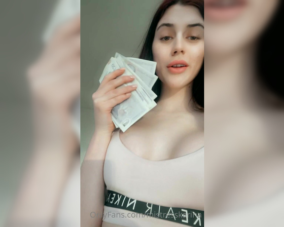 Karina Kalashnikova aka Mistresskarina OnlyFans - If this gave you a findom boner… you know what you need