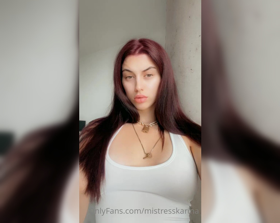 Karina Kalashnikova aka Mistresskarina OnlyFans - Enjoy your life of suffering, bitch