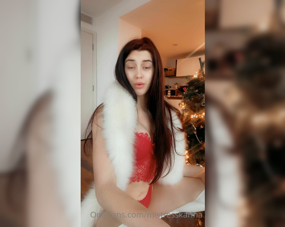 Karina Kalashnikova aka Mistresskarina OnlyFans - Mistress Karina’s Christmas message to all losers