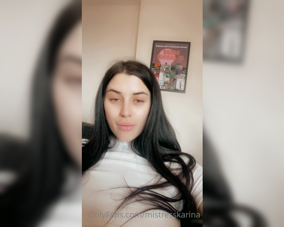 Karina Kalashnikova aka Mistresskarina OnlyFans - I hate not having sex, but I love fucking a big juicy dildo