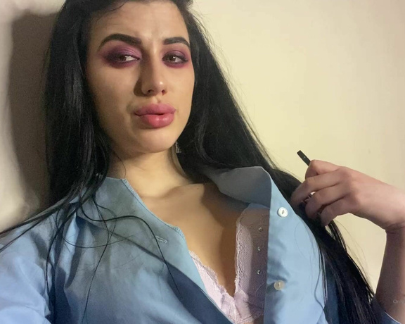 Karina Kalashnikova aka Mistresskarina OnlyFans - Imagine you’re My teacher, you forget your phone on your desk & come back to find it with this video