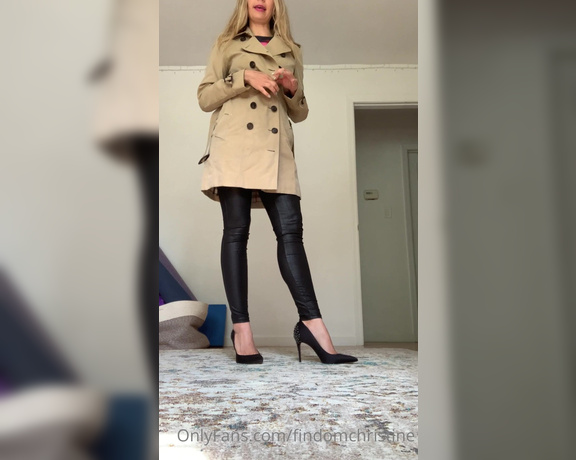 Goddess Christine aka Findomchristine OnlyFans - It’s time for a drain