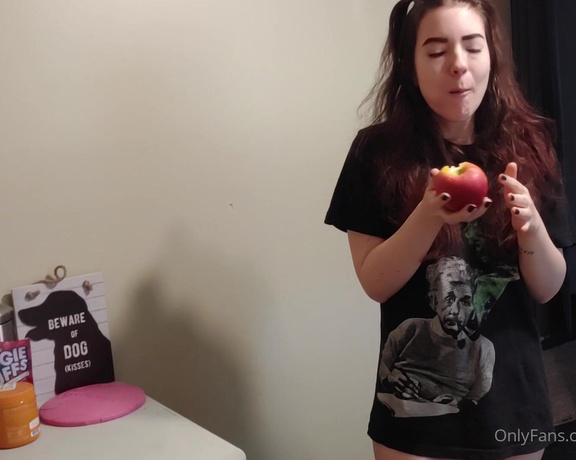 LilRedVelvet aka Lilredvelvet OnlyFans - I eat a magic apple that turns me into a cat!