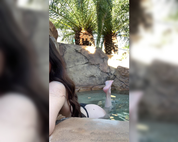 Nichole_Ivory aka Nicholeivory OnlyFans - Teasing you with my feet in bikini