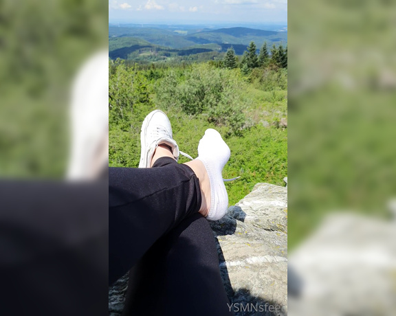 Deliciousdutchfeet aka Deliciousdutchfeet OnlyFans - So me and my friends went hiking in the area of Frankfurt, as you could see in my latest post