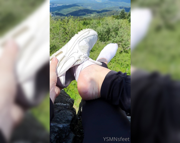 Deliciousdutchfeet aka Deliciousdutchfeet OnlyFans - So me and my friends went hiking in the area of Frankfurt, as you could see in my latest post