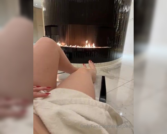 Miss Harriet aka Redtoes Onlyfans - When all you want after your spa day is a HUGE orgasm Thank you Sissy! Spa day number 3!! 2