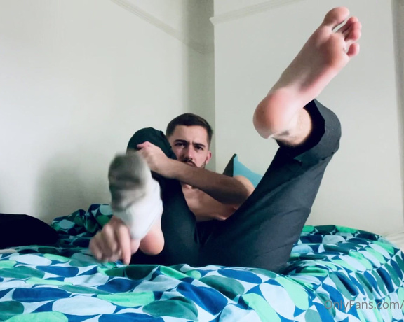 MasterDylanxxx aka Masterdyl Onlyfans - Requested a full version of this video Suit on Socks coming off!!