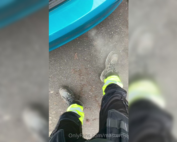 MasterDylanxxx aka Masterdyl Onlyfans - Finish work Full high vis gear today Can’t be missed