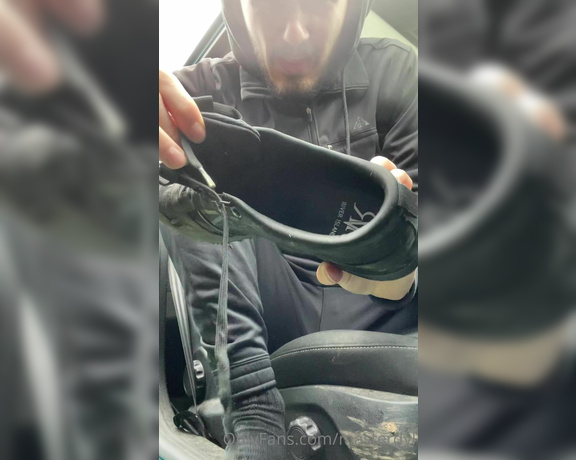 MasterDylanxxx aka Masterdyl Onlyfans - Taking my sweaty trainers off Sitting back Letting you take care of my feet subs 2