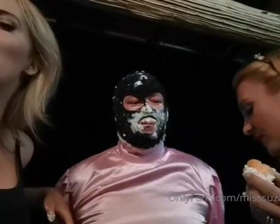 Miss Suzanna Maxwell aka Misssuzannamax Onlyfans - A normal evening on a FemDom retreat  force fed from Our feet