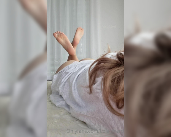 Lola Ward aka Lola_ward OnlyFans - Just a cute, casual video of my soles So sit back, relax and let me mesemerise you