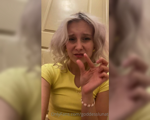 Luna Thrift aka Goddesslunat OnlyFans - SPH custom