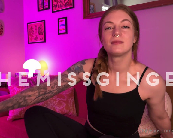 TheMissGinger aka The_missginger OnlyFans - Beg me and beg me HARD I want to see the tears stream from your face as you ache to worship my sole