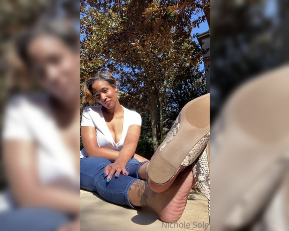 Nichole Sole aka Nicholesole OnlyFans - Had some fun outside today 1