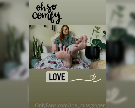 TheMissGinger aka The_missginger OnlyFans - I love my feet