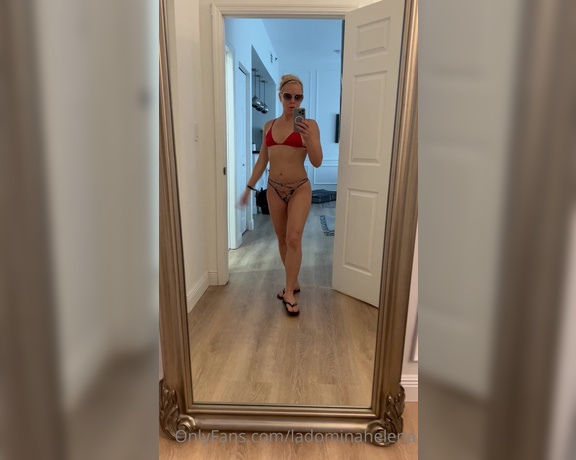 Helena Locke aka Ladominahelena OnlyFans - Finished coaching calls… taking a quick walk along the beach before jumping back into work treat