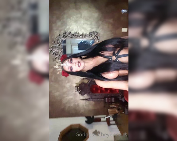 Goddess Cheyenne aka Goddesscheyenne OnlyFans - Behind the Scenes 3