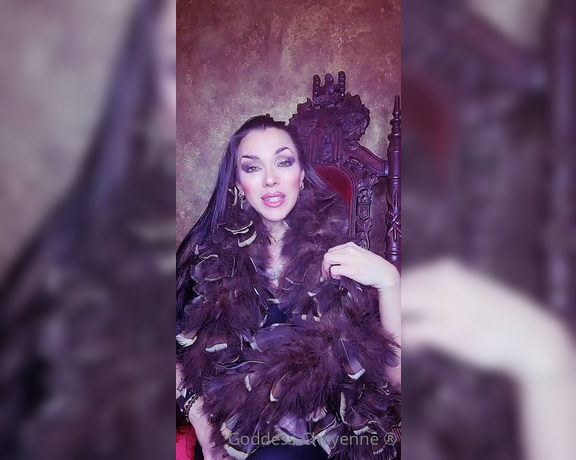 Goddess Cheyenne aka Goddesscheyenne OnlyFans - Real Talk detailed scene description part1