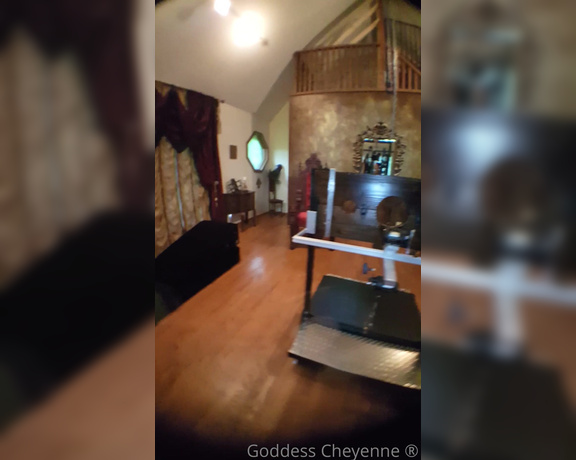 Goddess Cheyenne aka Goddesscheyenne OnlyFans - Gear and One of My Dungeon Rooms