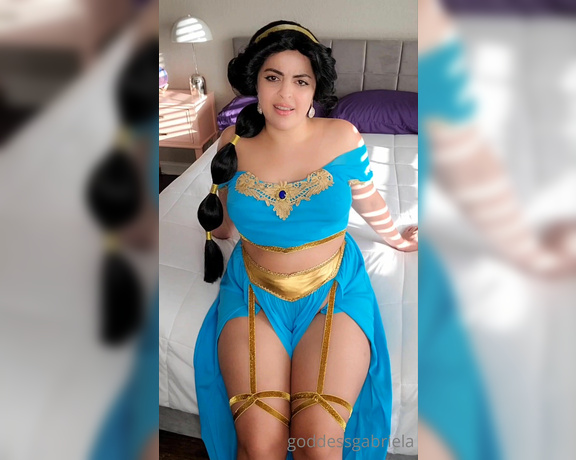 Goddess Gabriela aka Goddessgabriela OnlyFans - Can you make Jasmine cum Princess Jasmine must be married by her next birthday according to the law