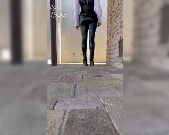 Lady Naama aka Ladynaama OnlyFans - Aesthetic ASMR video about leather boots Im putting on my ankle boots and I want you to listen