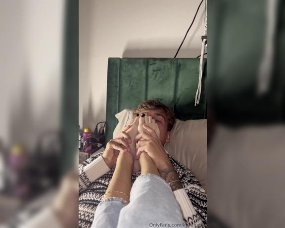 Kylie Haale aka kyliehaale OnlyFans - I love putting my soles in his faceturns me on so much… DM for custom or video call