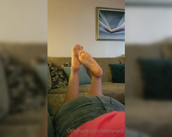 Solesnack aka solesnack OnlyFans - Oops, I stepped in dirt on my walk Its just another excuse for you to stare at my soles though 1