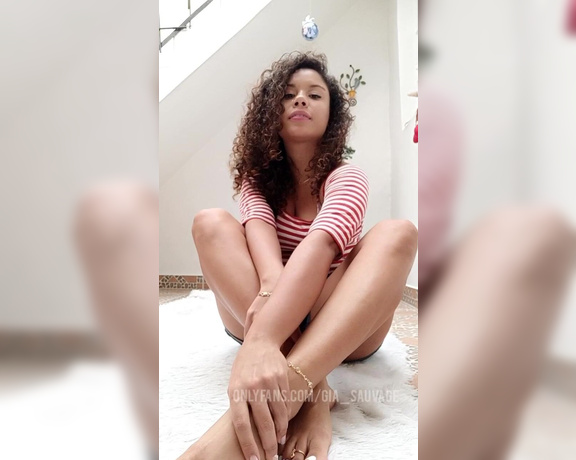 Gia Sauvage aka gia_sauvage OnlyFans - New pedi reveal + self worship I couldnt help myself, they look delicious