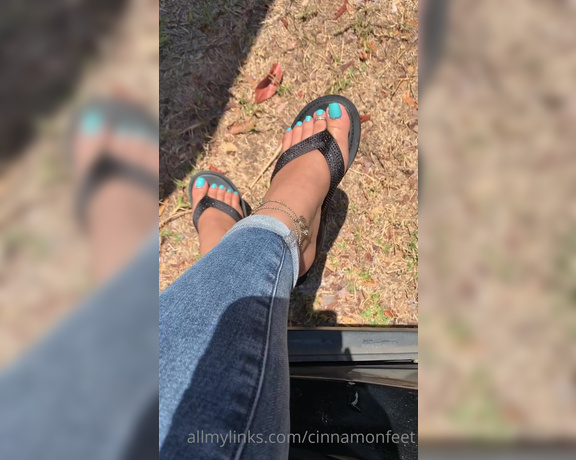 Goddess Cinnamon aka cinnamonfeet2 OnlyFans - Choose your favorite flip flops or wedges