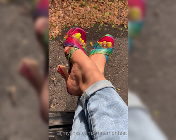 Goddess Cinnamon aka cinnamonfeet2 OnlyFans - Take me to a place where we can have some fun my feet wanna play with you