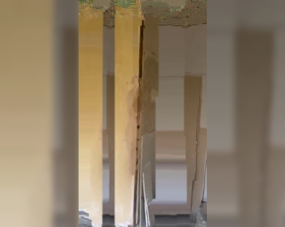 Goddess Dommelia aka goddessdommelia OnlyFans - VID for anyone interested in how my flat renovations are going, here is a progress video! Dropped