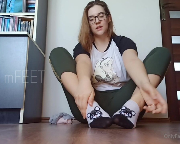 Masmr aka masmr OnlyFans - YouTube video  different types of socks trying on Pedno show, ankle, nylonlace, cute socks Probab