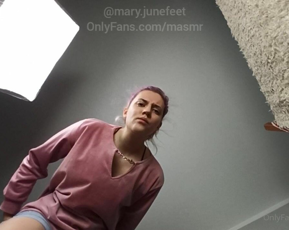 Masmr aka masmr OnlyFans - #11January  Giantess slow motion, POV Transparent reinforced nylon socks Let me play with you, tea