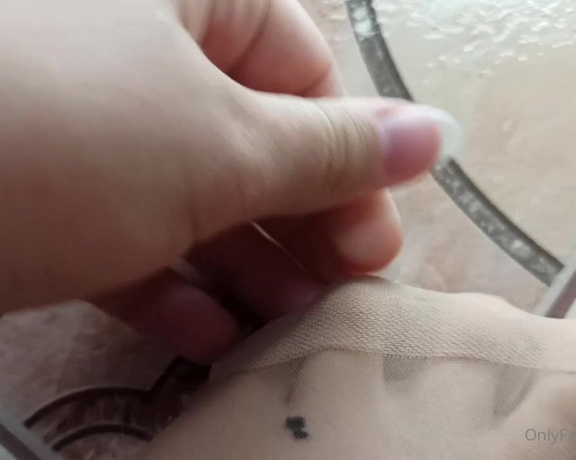 Masmr aka masmr OnlyFans - #7September  TINY MAN IN MY NYLON! Look what I found inside my pantyhose Made by accident! I did