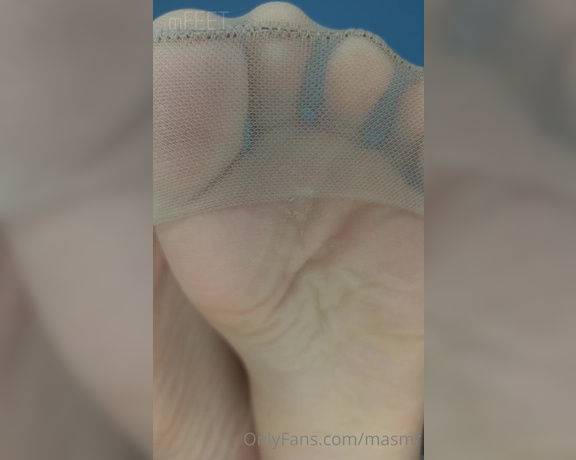 Masmr aka masmr OnlyFans - YouTube video  tan thin pantyhose 1080p, rubbing, toes wiggling and spreading, very close YT guys