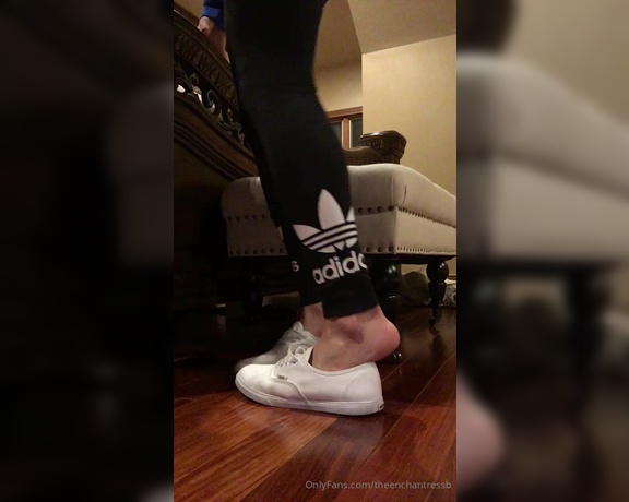 Theenchantressb aka theenchantressb OnlyFans - Vans shoe play!