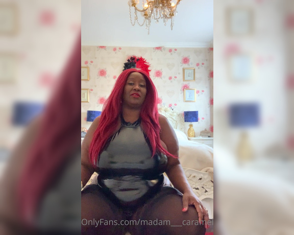 Madame Caramel aka madam___caramel OnlyFans - You are so pathetic always wanking I will not allow you to come no more