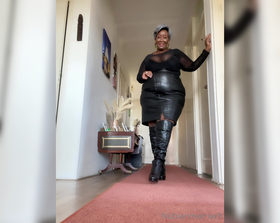 Madame Caramel aka madam___caramel OnlyFans - I know that many of you love leather boots come and follow my instruction