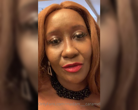 Madame Caramel aka madam___caramel OnlyFans - You are a cuck and you will suck cock end of conversation