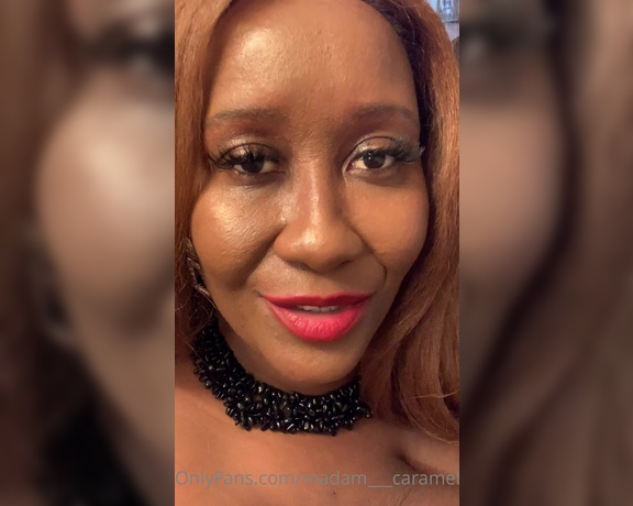 Madame Caramel aka madam___caramel OnlyFans - You are a cuck and you will suck cock end of conversation