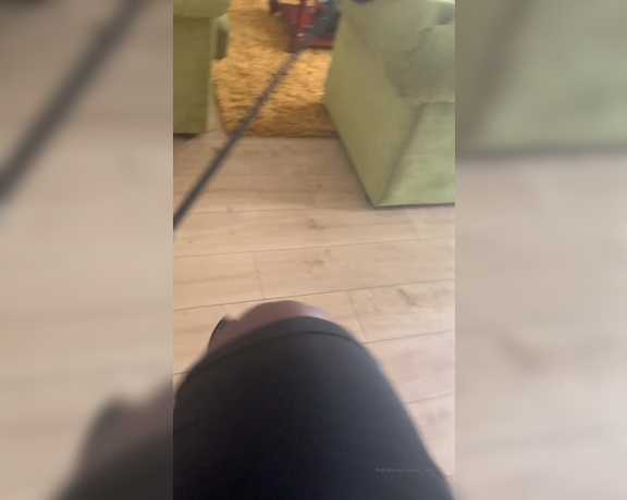 Madame Caramel aka madam___caramel OnlyFans - Slapped like s bitch boi  He knows the living room must be always ready for me It was a mess